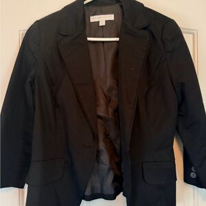 New York & Company Black Stretch Blazer – Size 10 – Like New